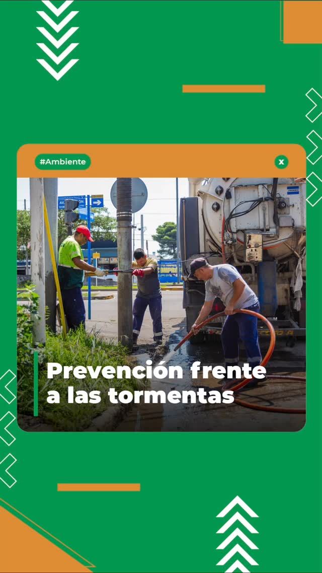 Nos preparamos para las lluvias en 3F 🌧️✅

Ante las fuertes lluvias de verano queremos darte la tranquilidad que, desde la Municipalidad, trabajamos de forma constante para mejorar nuestra red pluvial, mantener la limpieza en las calles y destapar los sumideros en cada barrio.

Por otro lado, también te sugerimos tener en cuenta estas recomendaciones frente a posibles tormentas.

☔ Evitar transitar por calles inundadas.
🏠 Intentar permanecer en un lugar seguro.
🚘 Manejar despacio, con luces de posición y cinturón.
🚮 No sacar los residuos a la calle.
⚡ No acercarte a postes ni cables caídos.
🌼 Retirar las macetas de ventanas o balcones.

Ante cualquier emergencia podés comunicarte al 911, al 103 con Defensa Civil o al 100 con Bomberos 📞