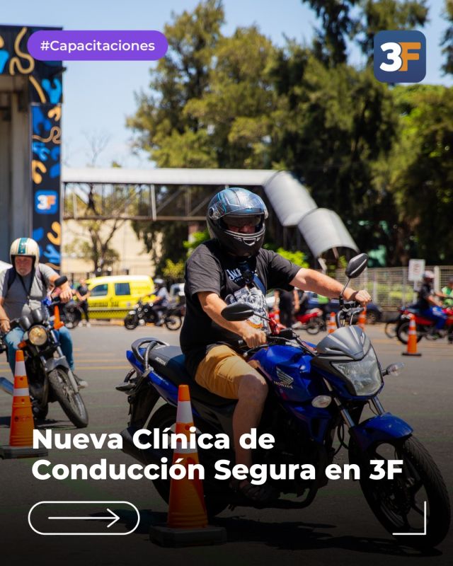 ¡Más capacitaciones para más conducción segura! 🏍️✅

Con la intención de brindarte más herramientas para que conduzcas con todos los conocimientos necesarios para tu seguridad y la de los demás, te invitamos a una nueva Clínica de Conducción Segura en la que probaremos los modelos XR300L y NAVi de Honda.

Te esperamos este sábado 15 de marzo, a las 10 h, en el Playón Municipal (Alberdi y Medina, #Caseros) para seguir capacitándonos en el manejo consciente y seguro. Recordá asistir con pantalón largo y calzado cerrado. ¡No olvides traer tu casco y licencia de conducir!

👉 Inscribite y conocé más información en: www.tresdefebrero.gov.ar/licenciasdeconducir